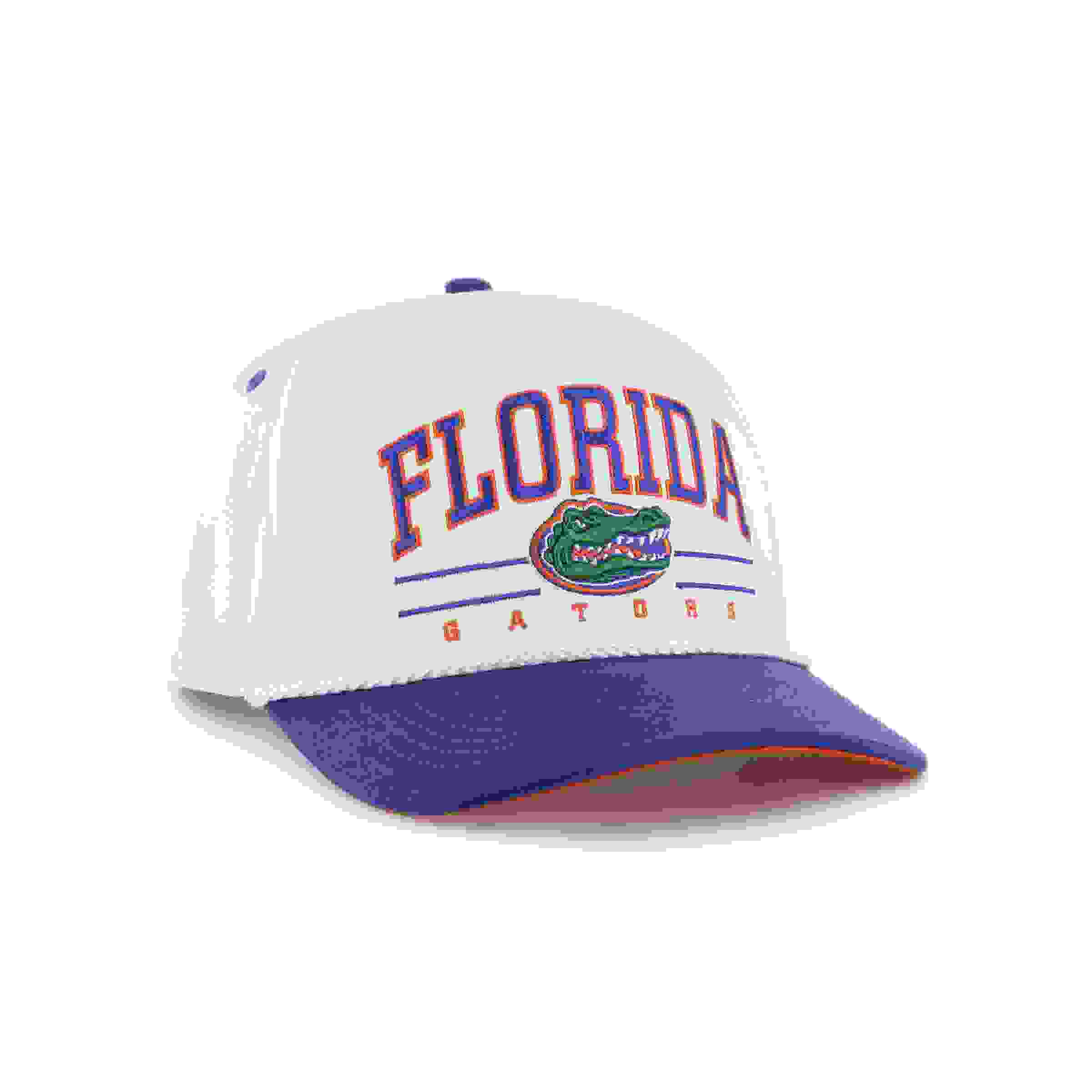 47 Florida Gators Roscoe Rope Hitch White Snapback Cap